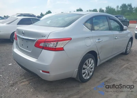 2015 Nissan Sentra Fe+ S/S/Sl/Sr/Sv из США, поврежденный, VIN 3N1AB7AP2FL649204
